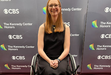 Tate Replogle at the Kennedy Center Honors