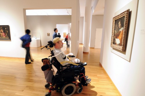 Shepherd Center patients enjoy an outing with recreation therapy to the High Museum of Art.