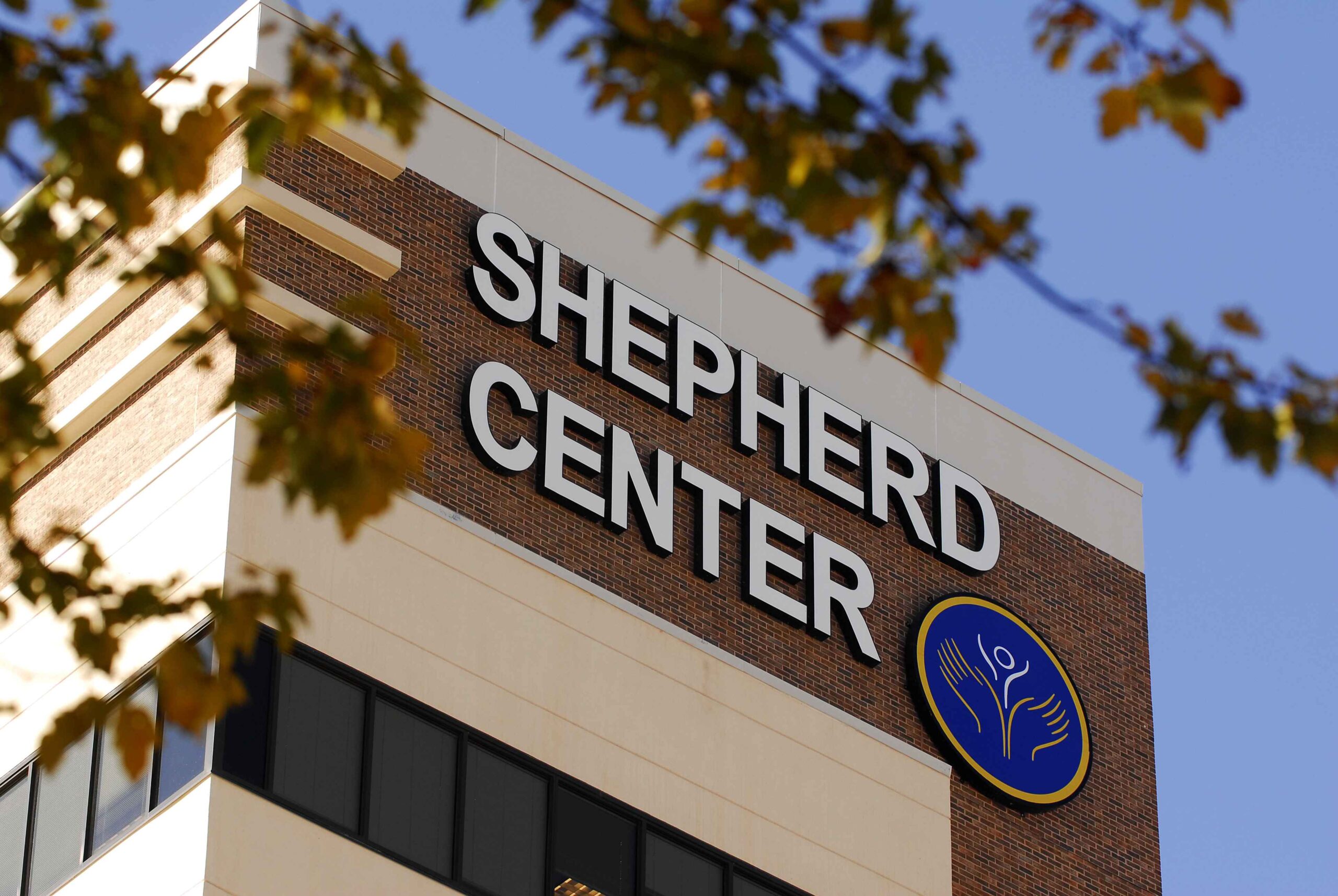 Outside view of the Shepherd Center building.