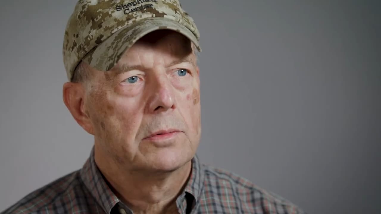 Screenshot of John Blair from a video interview